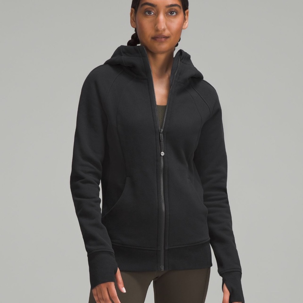 Lululemon Scuba Full Zip Hoodie Black